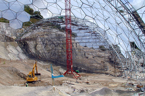 eden project construction				